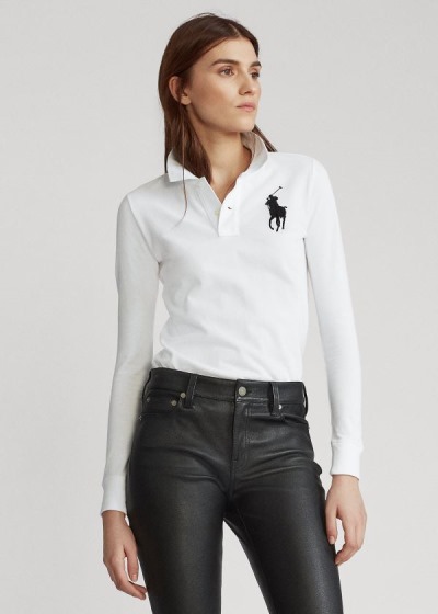 Polo Ralph Lauren Skinny Fit Big Pony Polo Dame Danmark (GSFVY5478)